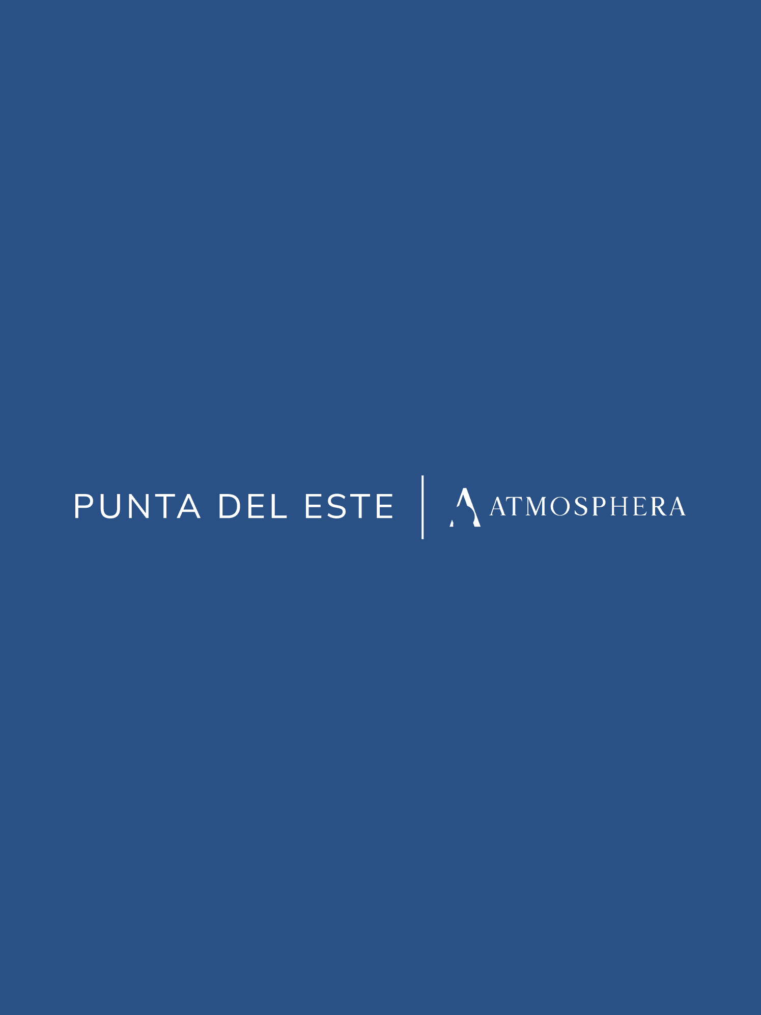 Punta del Este y Atmosphera: el lockup de la marca