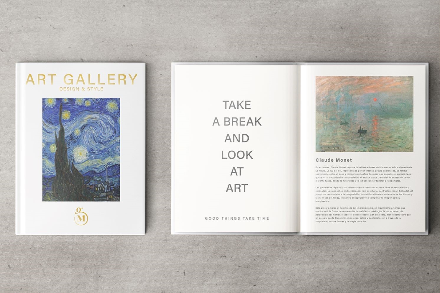 Catálogo editorial Art Gallery
