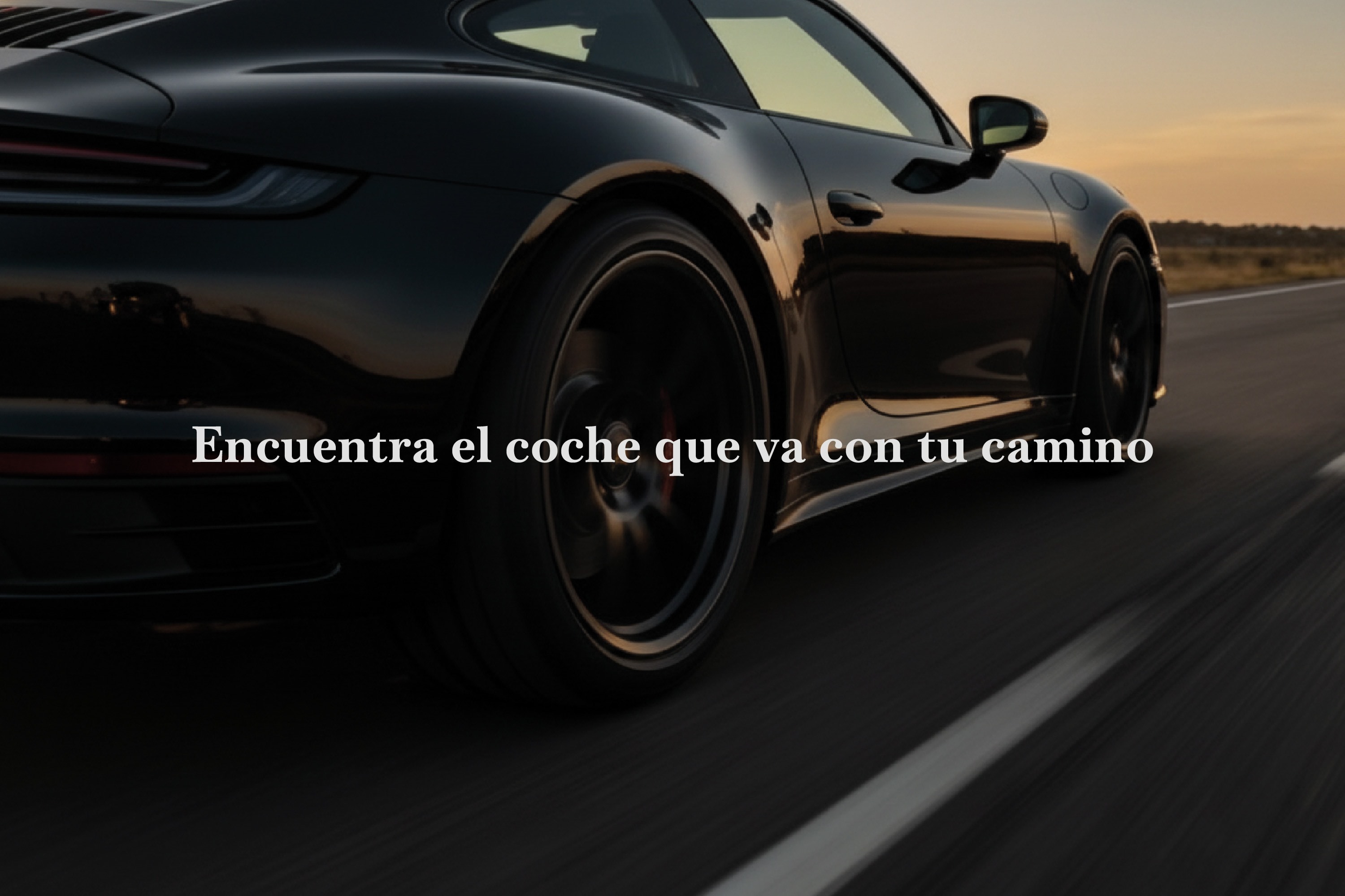 Porsche en carretera: encuentra el coche que va con tu camino